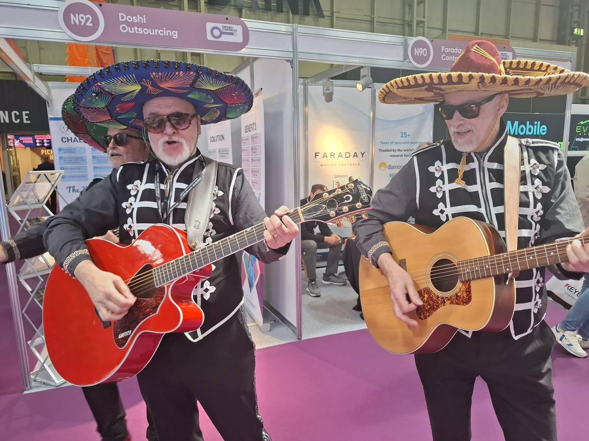 Mariachi band close-up at Smart Manufacturing Week
