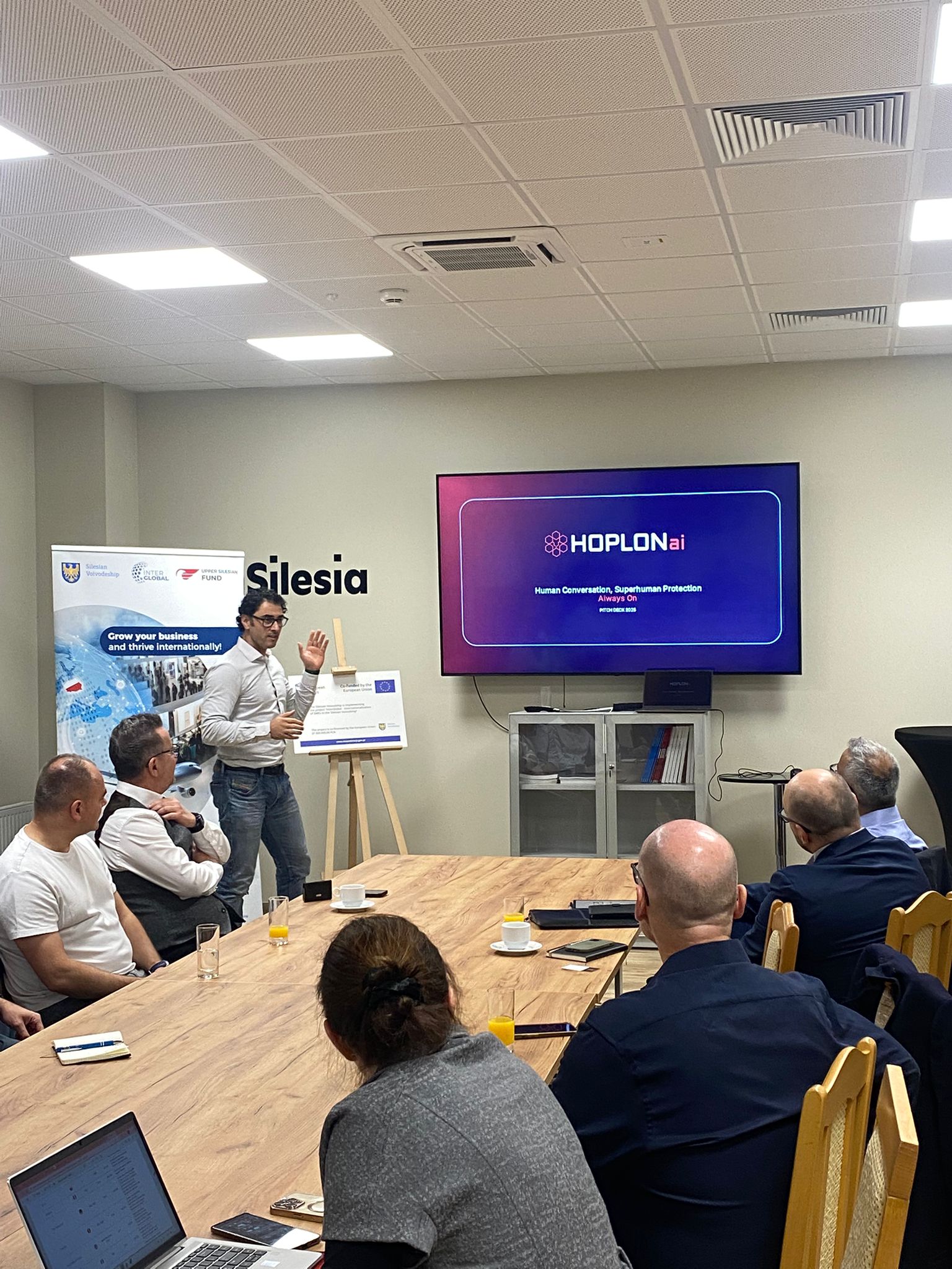 Meeting at Marshall's office